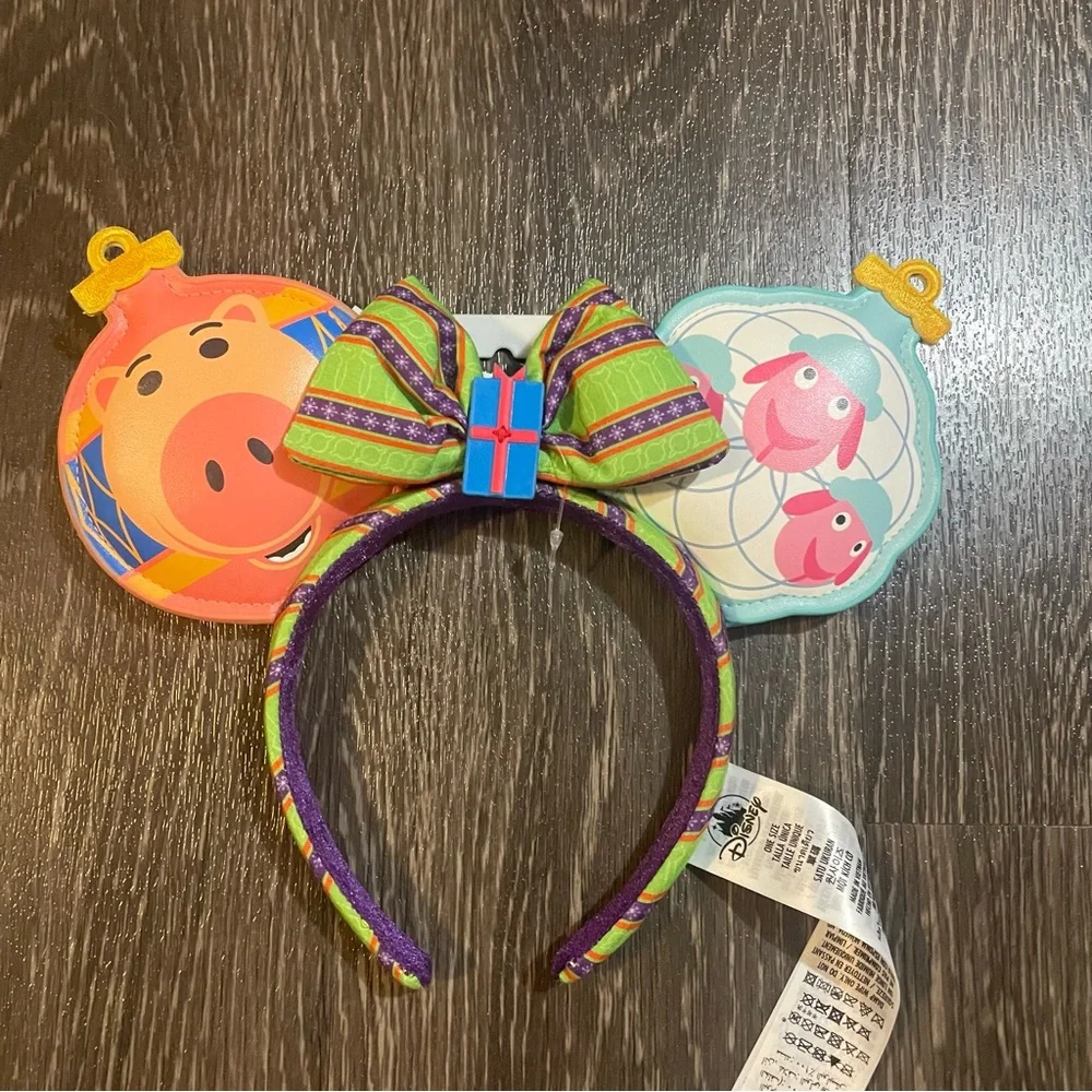 Disney Parks Toy Story Holiday Ornament Mickey Ears Headband